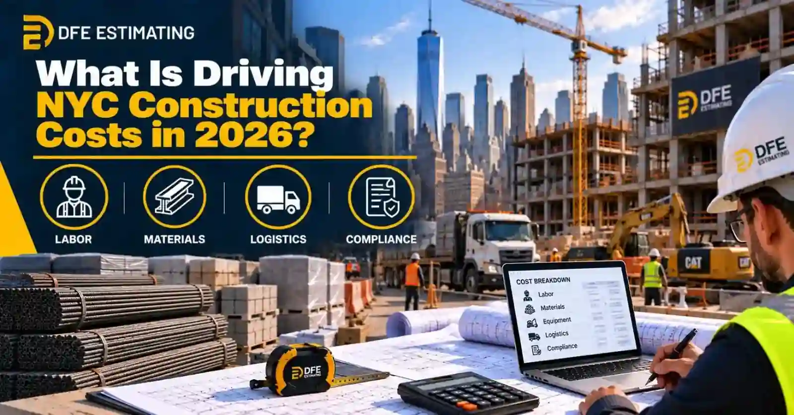 What is driving NYC construction costs in 2026