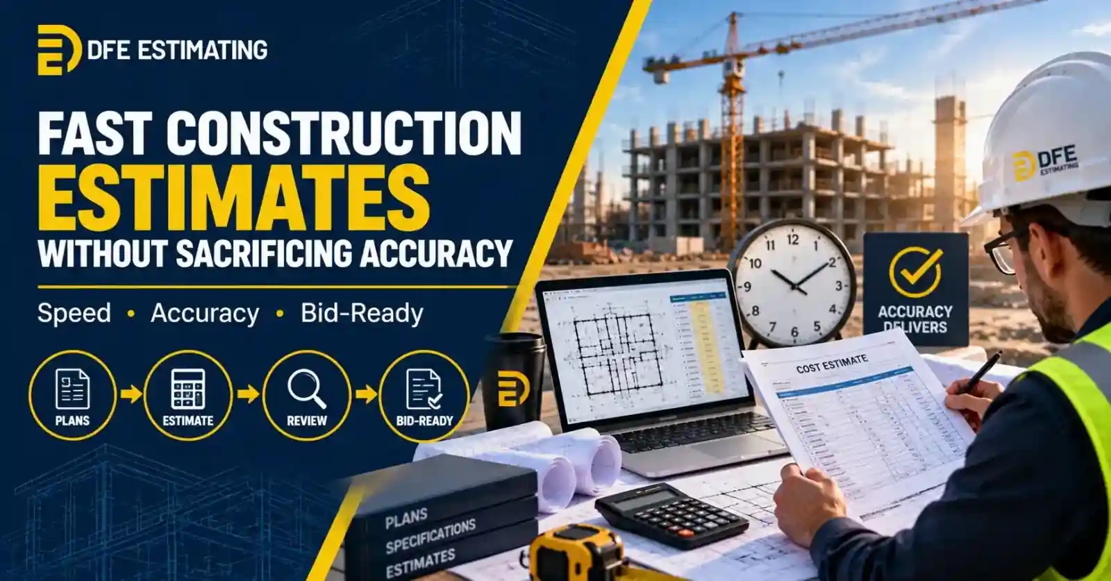 Fast construction estimates without sacrificing accuracy